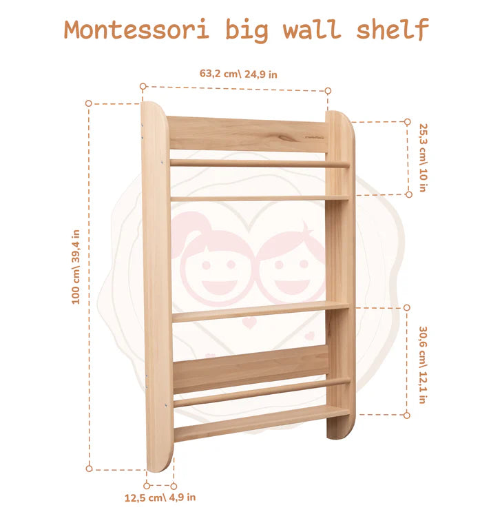 Montessori Wall Shelf