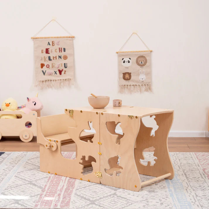 Montessori Convertible Kitchen Tower