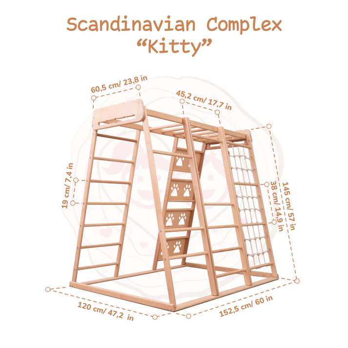 Montessori Swedish Climbing Playground