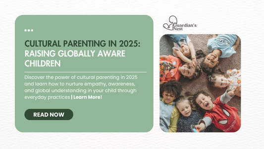 A diverse group of smiling children lying in a circle, symbolizing global unity and cultural awareness.