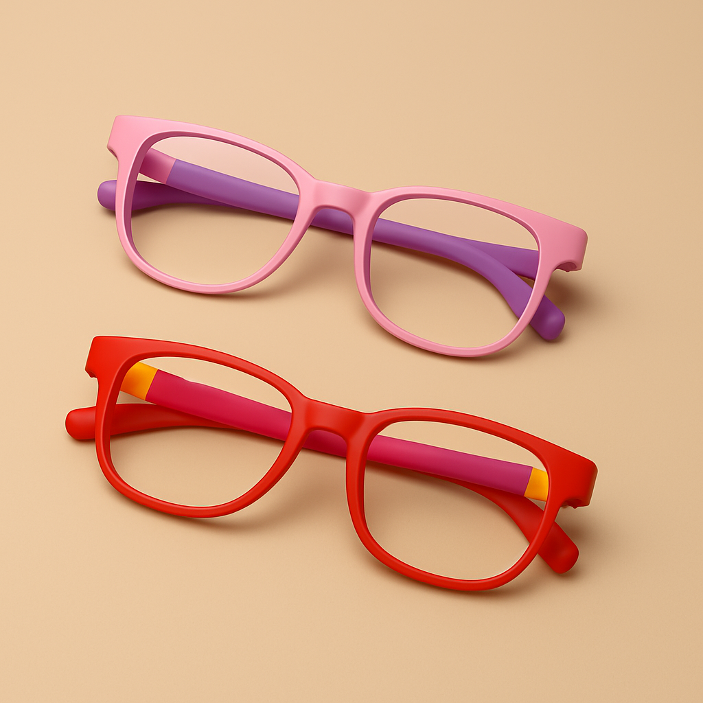 Blue-Light Blocking Glasses for Kids (E-Guide Included)