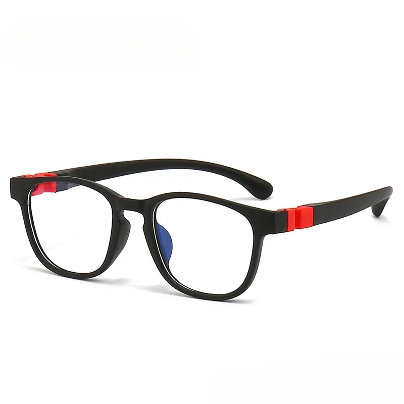 Black Kids’ Blue Light Filter Glasses – Classic Look with Modern Protection