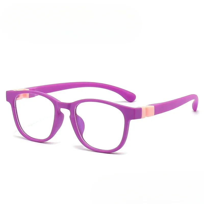 Purple Kids’ Blue Light Glasses – Vibrant Style with Eye Protection