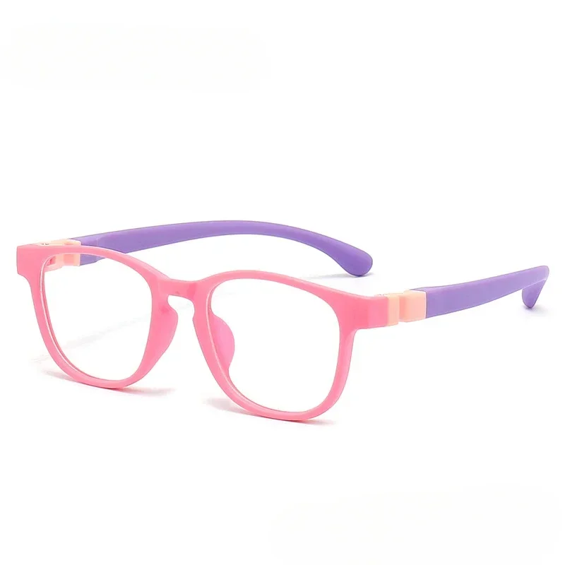Pink Kids’ Blue Light Glasses – Soft Pastel Shade with Comfort Fit