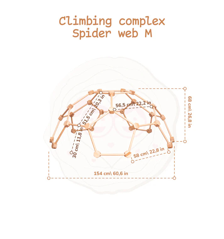 Wooden Climbing Dome