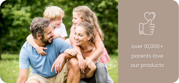 Over two million parents love our products